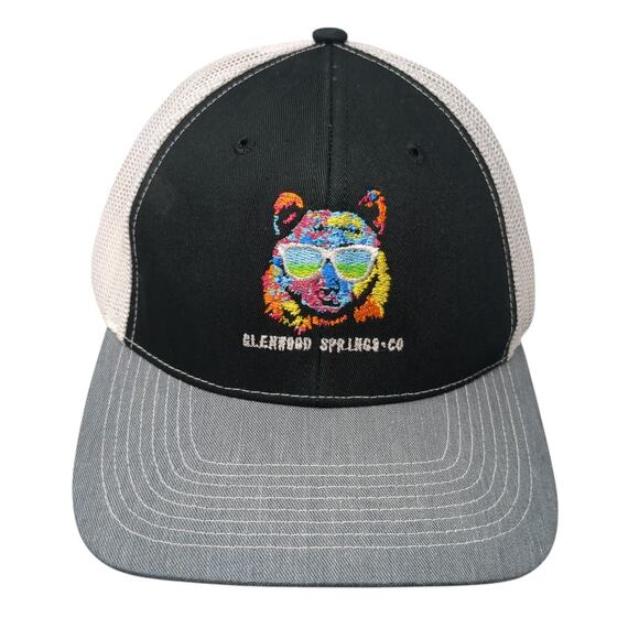 Glenwood Springs Co Snapback Trucker Hat Multi One Size Mesh Back - Picture 1 of 10
